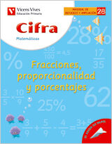 Portada del Libro 28. Cifra Fracc. Proporcionalidad Y Porcentajes de Vv.Aa. - 9788431607289