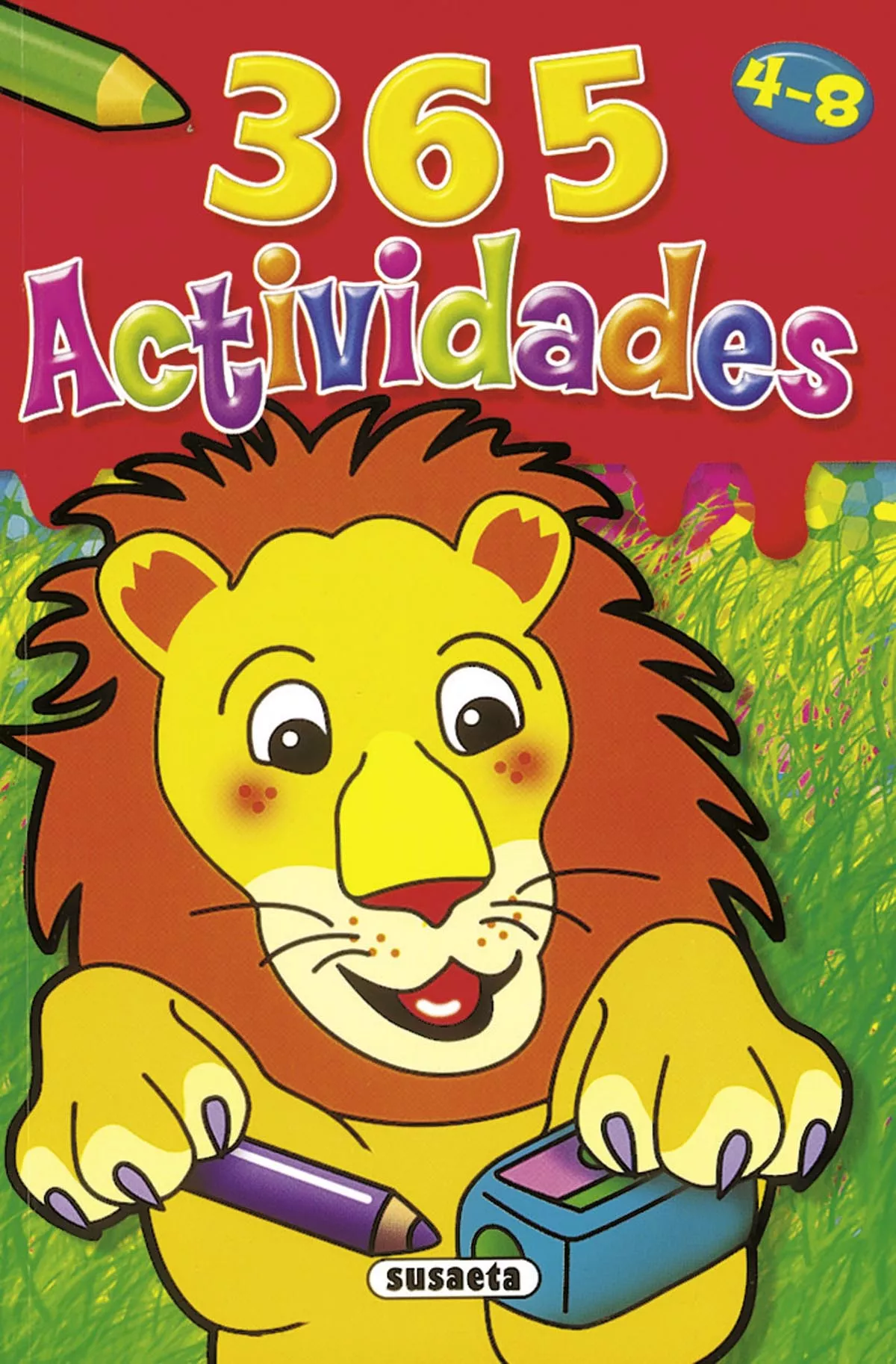 Portada del Libro 365 Actividades (4-8 Años) de Vv.Aa. - 9788430557844