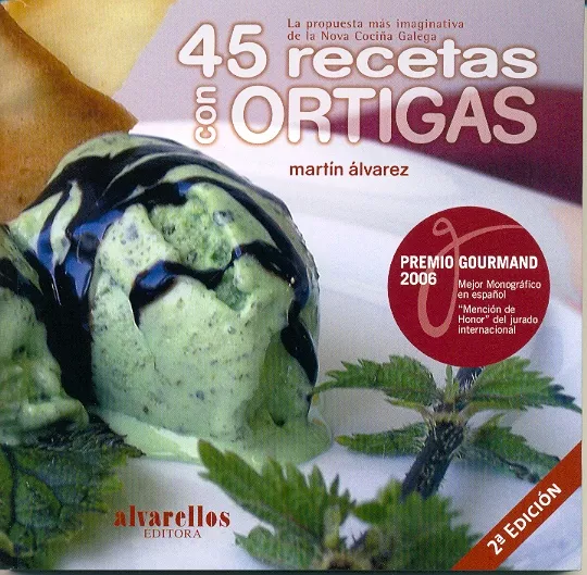 Portada del Libro 45 Recetas Con Ortigas de Vv.Aa. - 9788489323070