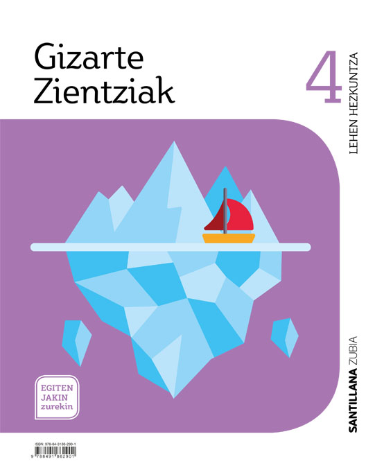 Portada del Libro 4Leh Gizarte Zientziak (Ciencias Sociales) 4º Primaria Saber Hacer Con de Vv.Aa. - 9788491862901
