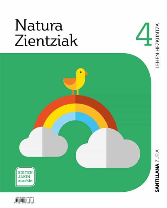 Portada del Libro 4Leh Natura Zientziak 4º Primaria Saber Hacer Contigo de Vv.Aa. - 9788491863663