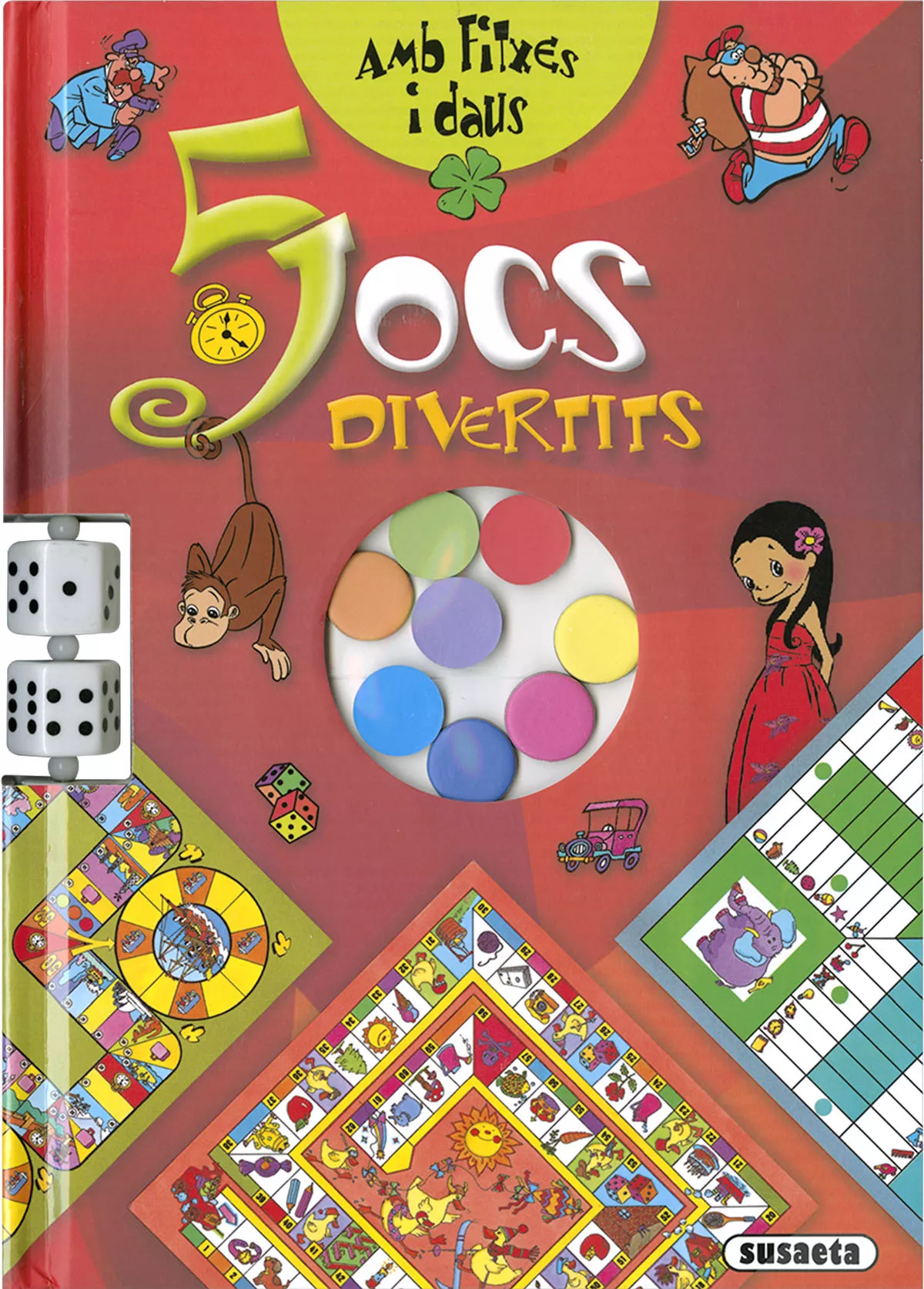 Portada del Libro 5 Jocs Divertits de Vv.Aa. - 9788467768152