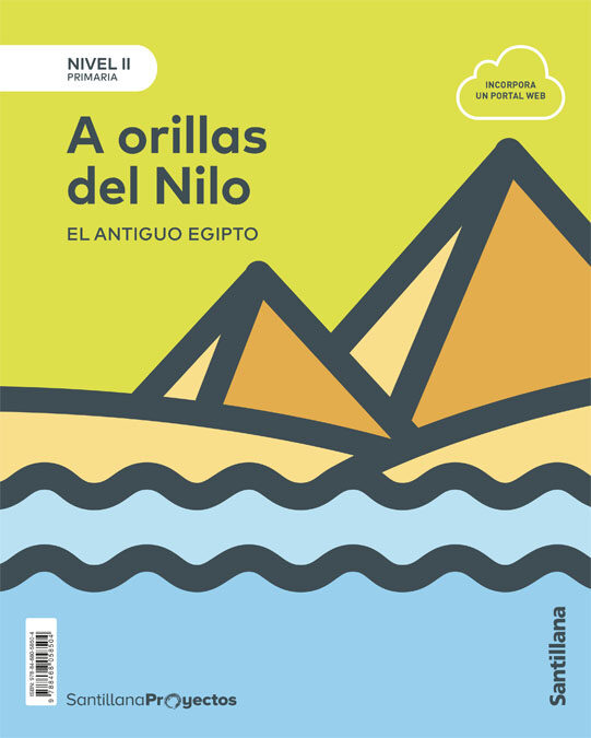 Portada del Libro A Orillas Del Nilo Egipto Nivel Ii (1º Primaria) Proyectos Primaria de Vv.Aa. - 9788468058504