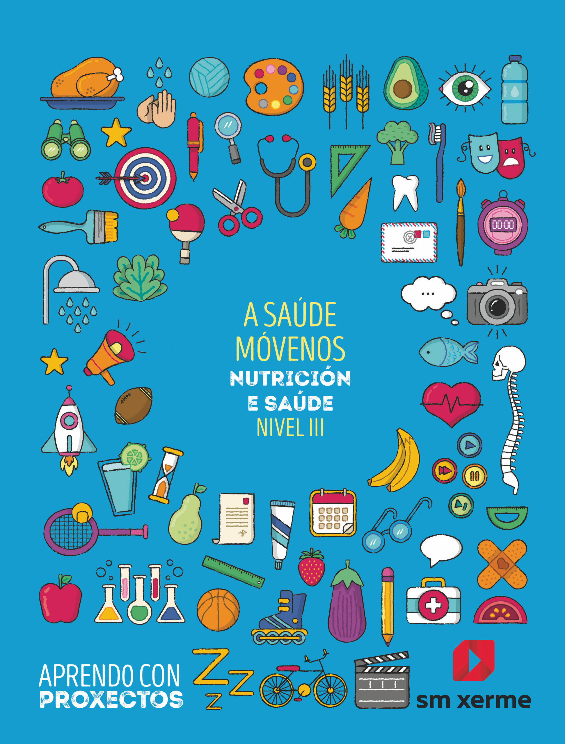 Portada del Libro A Saude Movenos 5º Educacion Primaria Aprendo Con Proyectos Ed 2020 Ga de Vv.Aa. - 9788498547573