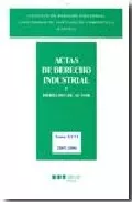 Portada del Libro Actas De Derecho Industrial: 26 Y Derecho Industrial de Vv.Aa. - 9788497683708