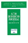 Portada del Libro Actas De Derecho Industrial Y Derecho De Autor (T. Xxiv) 2003 de Vv.Aa. - 9788497681933
