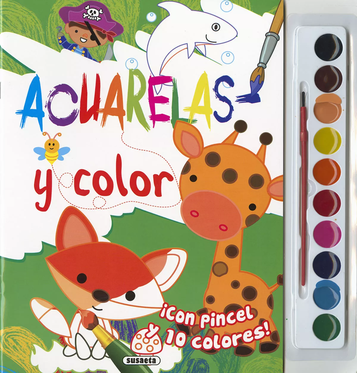 Portada del Libro Acuarelas Y Color - S6059002 de Vv.Aa. - 9788467768855