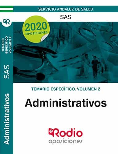 Portada del Libro Administrativos Del Sas. Temario Específico. Volumen 2. de Vv.Aa. - 9788417976378