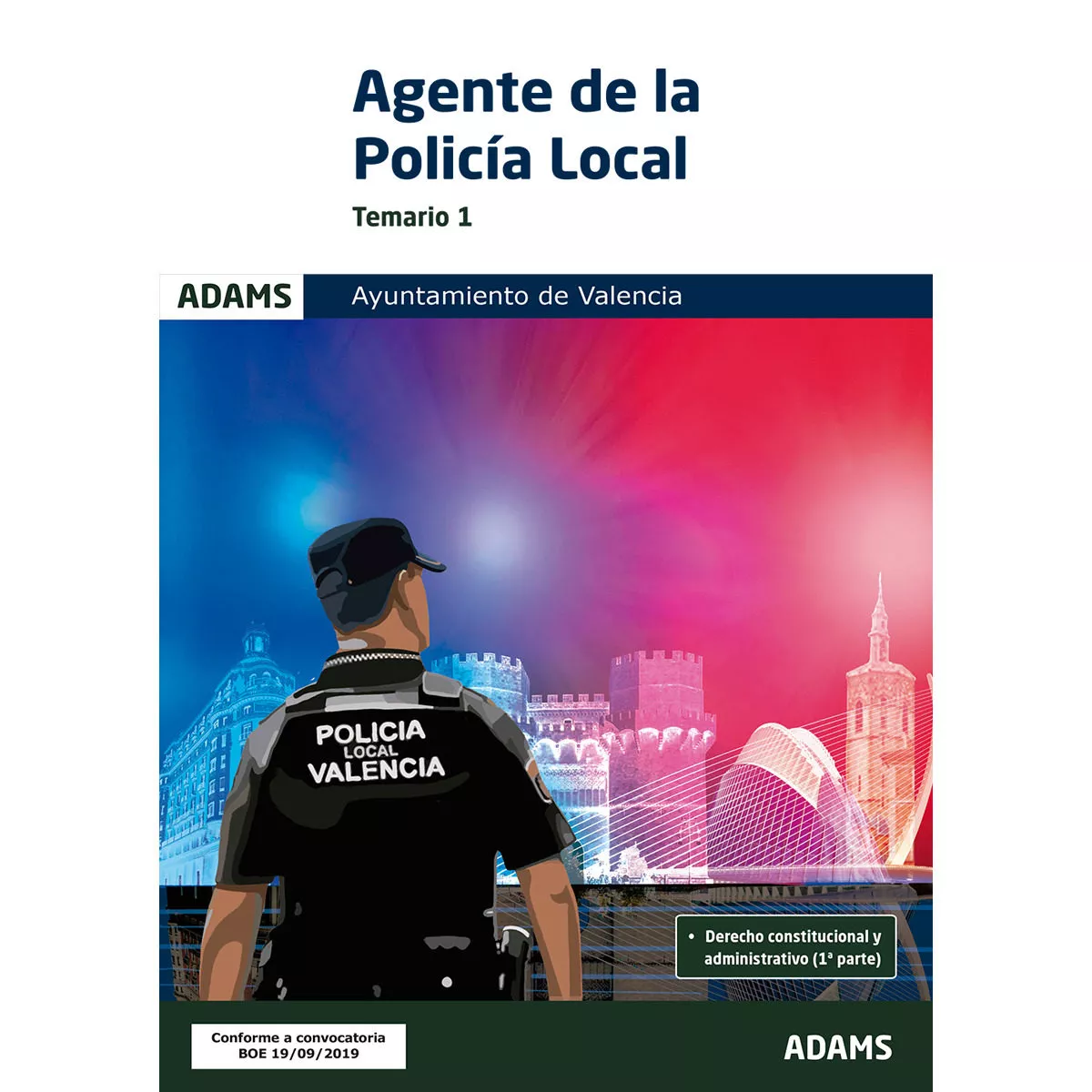 Portada del Libro Agente De La Policia Local. Temario 1 de Vv.Aa. - 9788413272559