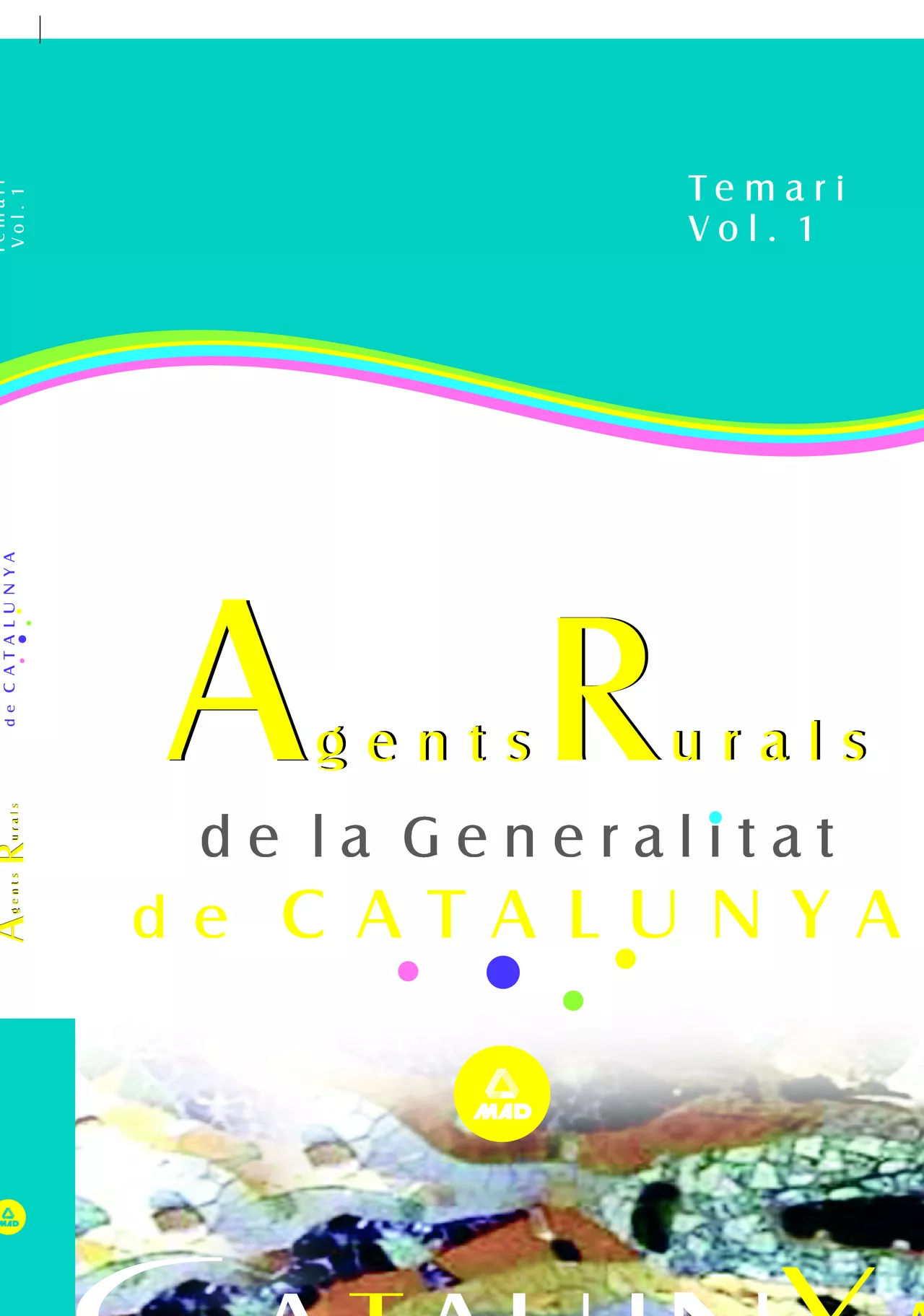 Portada del Libro Agents Rurals De La Generalitat De Catalunya. Temari. Vol. 1 de Vv.Aa. - 9788466543507