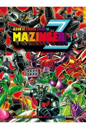 Portada del Libro Album De Cromos Calbee De Mazinger Z de Vv.Aa. - 9788417956479