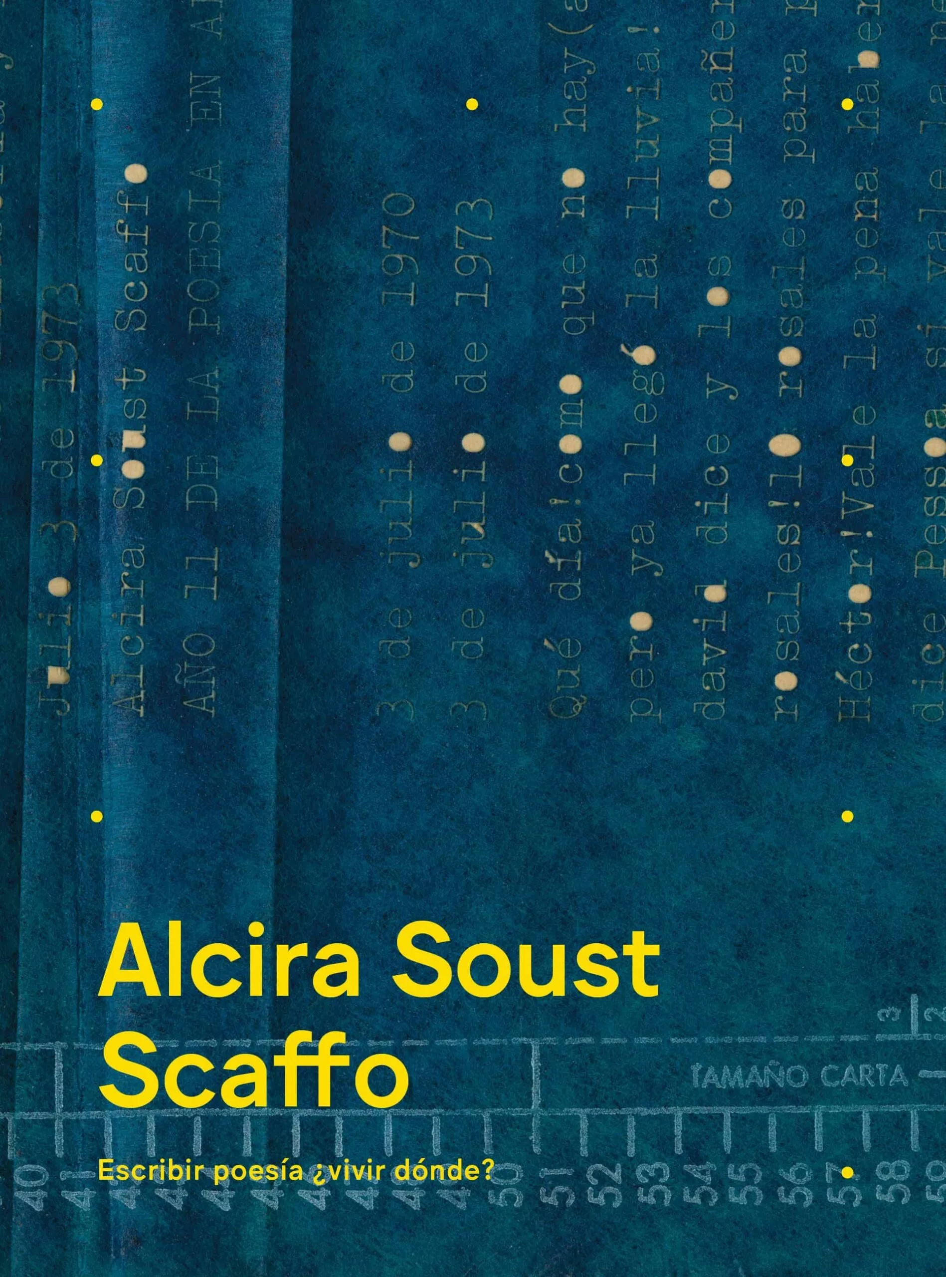 Portada Del Libro Alcira Soust Scaffo: Escribir Poesia ¿Vivir Donde? De Vv.aa. - 9788417047788