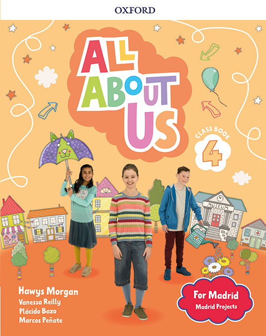 Portada del Libro All About Us 4º Primaria Course Book (Madrid) de Vv.Aa. - 9780194564618