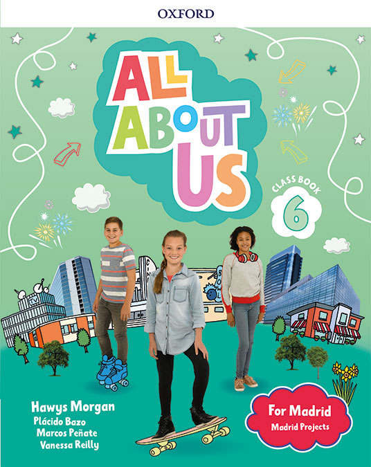 Portada del Libro All About Us 6º Primaria Course Book (Madrid) de Vv.Aa. - 9780194564632