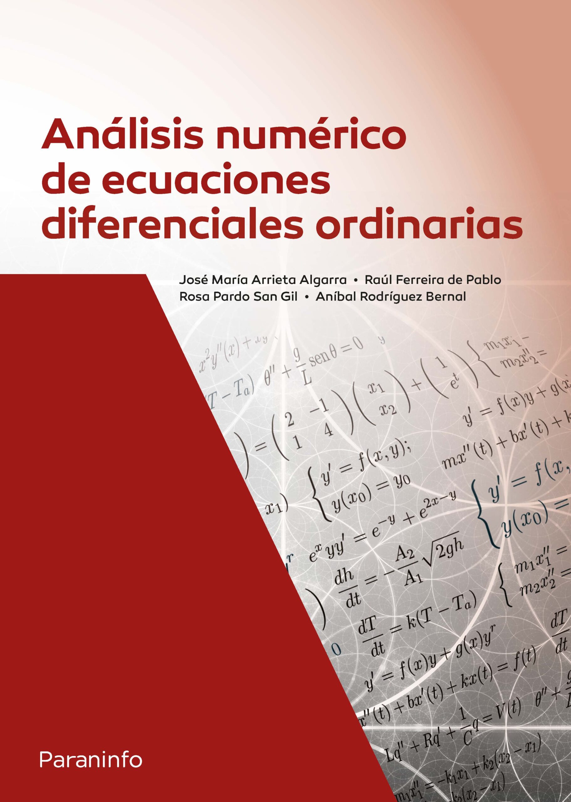 Portada del Libro Analisis Numerico De Ecuaciones Diferenciales Ordinarias de Vv.Aa. - 9788428344418
