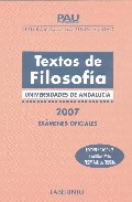 Portada del Libro Andalucia Textos Filosofia: Prueba De Acceso A La Universidad de Vv.Aa. - 9788484832652