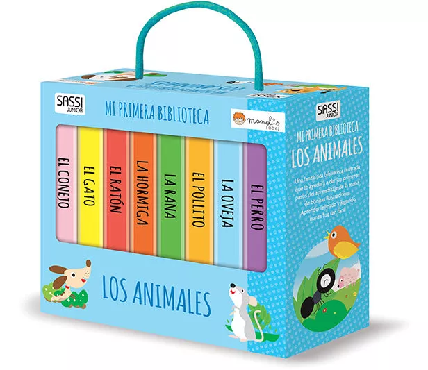 Portada del Libro Animales Bebés: Mi Primera Biblioteca de Vv.Aa. - 9788417299613