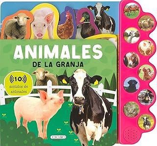 Portada del Libro Animales De La Granja. Aprende Con Sonidos de Vv.Aa. - 9788410690776