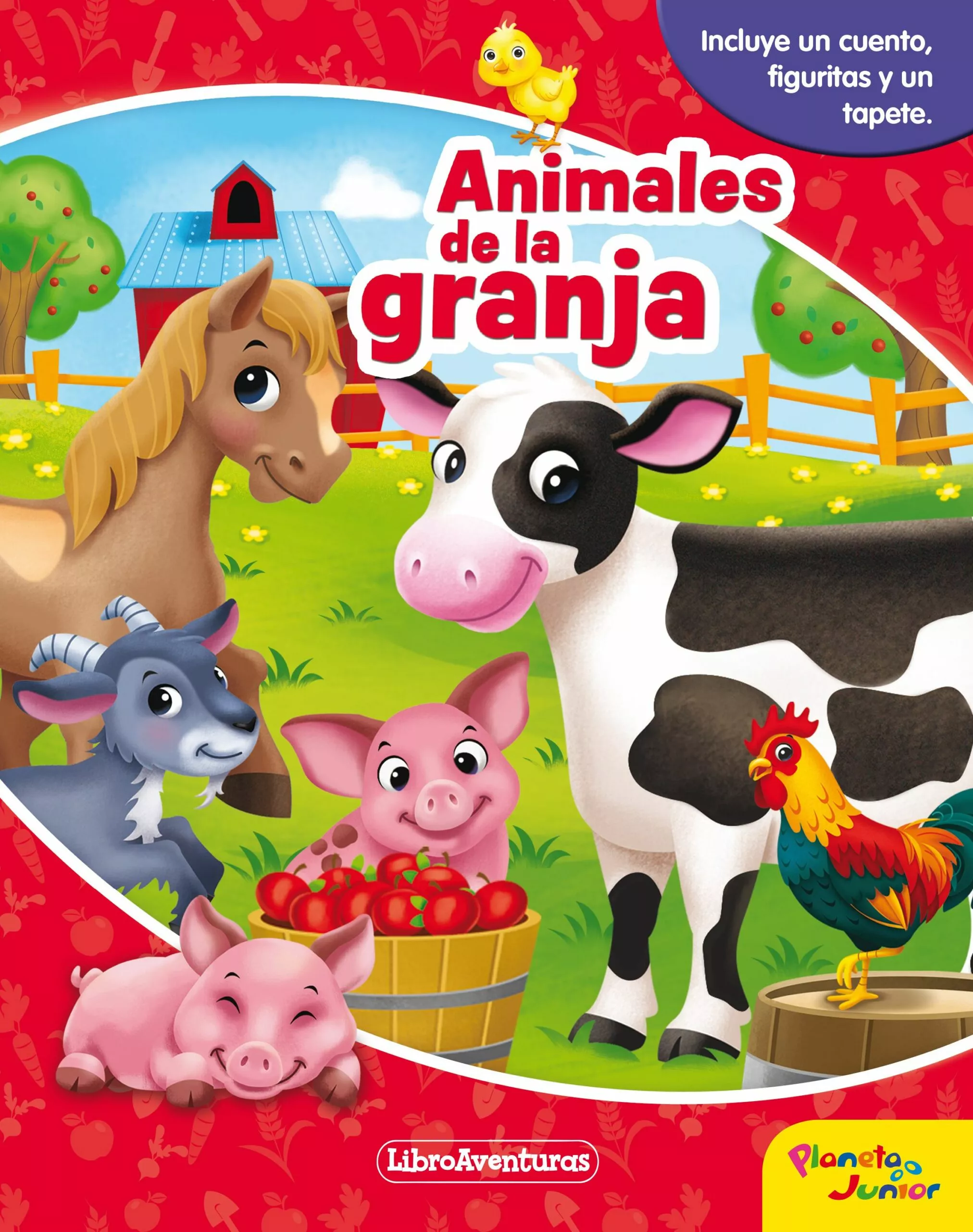Portada del Libro Animales De La Granja. Libroaventuras de Vv.Aa. - 9788408218111