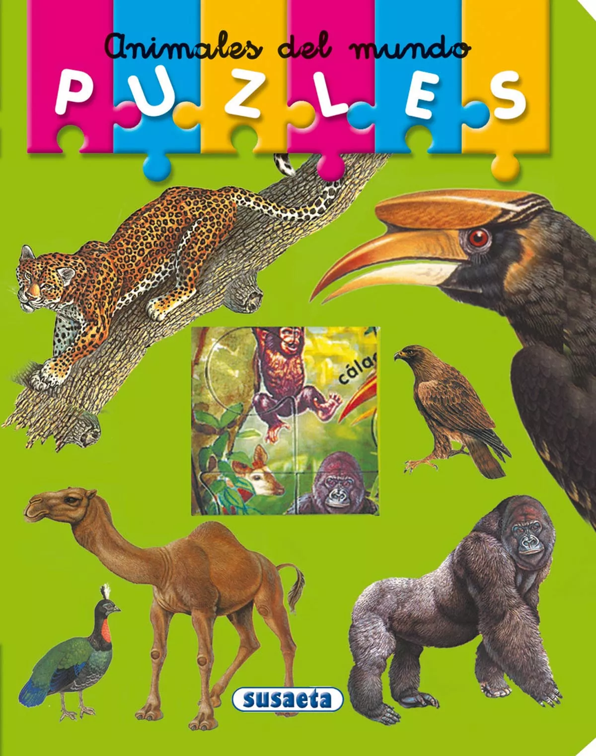 Portada del Libro Animales Del Mundo Puzzles de Vv.Aa. - 9788430555314