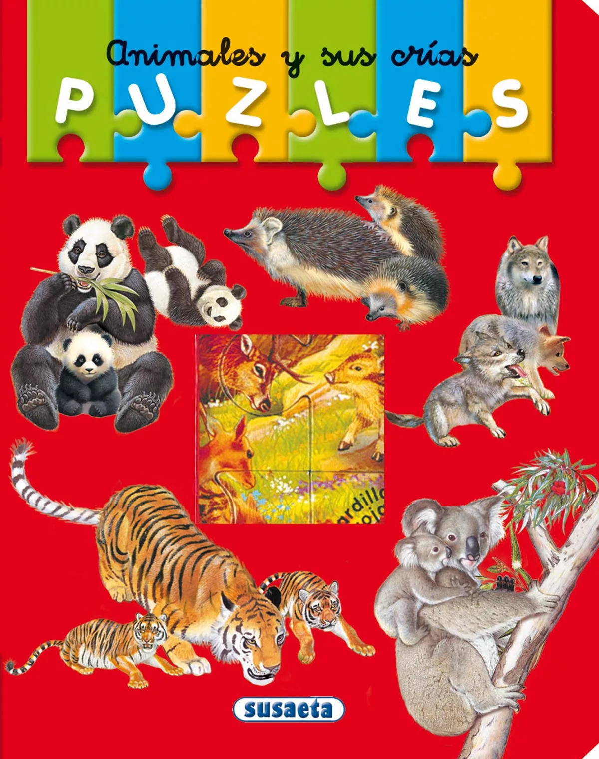 Portada del Libro Animales Y Sus Crias Puzzles de Vv.Aa. - 9788430555307