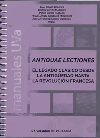 Portada Del Libro Antiquae Lectiones De Vv.aa. - 9788413200439