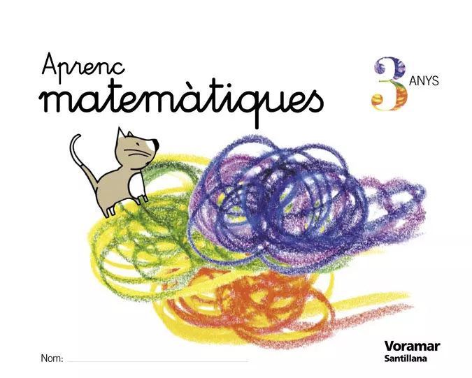 Portada del Libro Aprenc Matematiques 3 Anys de Vv.Aa. - 9788481949018