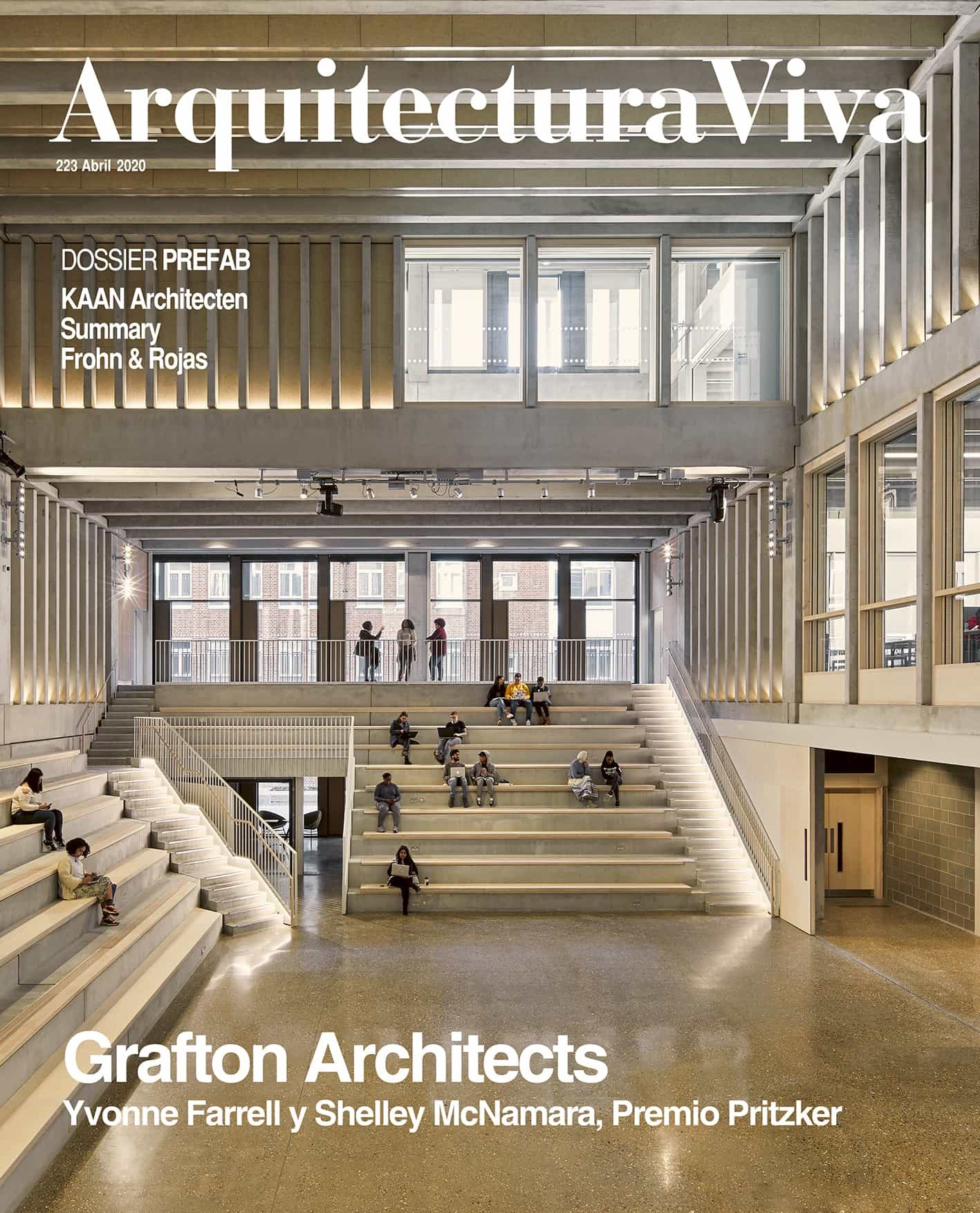 Portada del Libro Arquitectura Viva Nº 223: Grafton Architects de Vv.Aa. - 2910023345195