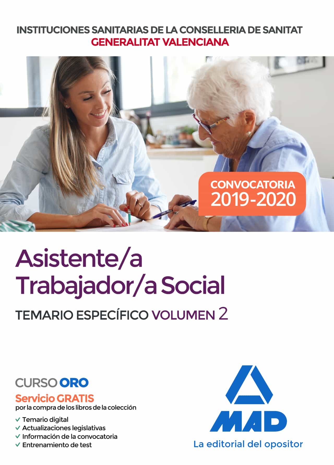 Portada del Libro Asistente/A Trabajador/A Social De Las Instituciones Sanitarias De La de Vv.Aa. - 9788414233740