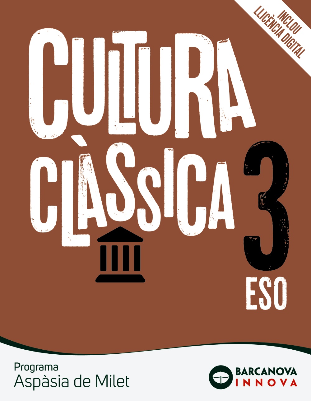 Portada del Libro Aspàsia De Milet 3º Eso. Cultura Clàssica Innova (Catalunya / Illes Ba de Vv.Aa. - 9788448951306