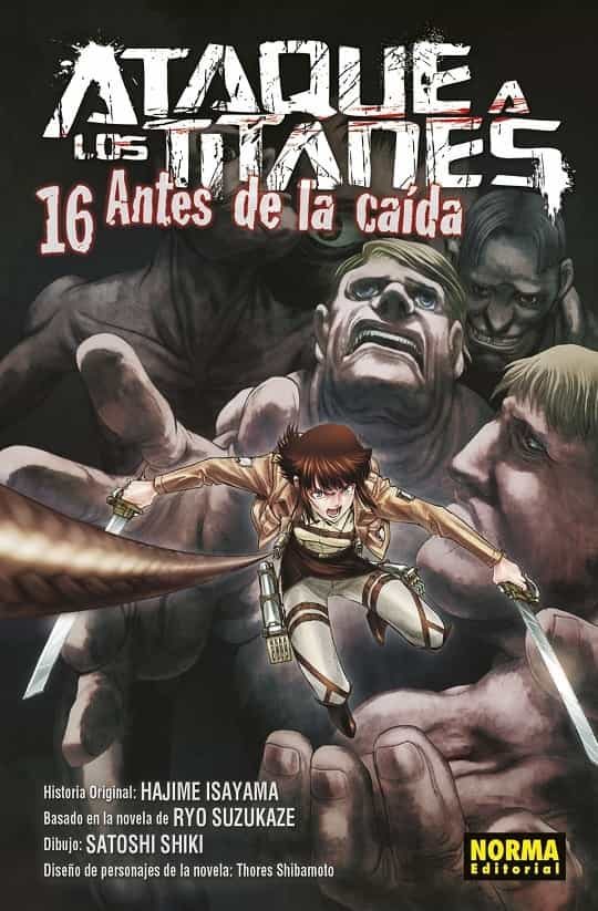 Portada del Libro Ataque A Los Titanes: Antes De La Caída 16 de Vv.Aa. - 9788467938807
