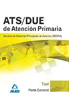 Portada del Libro Ats/Due Atencion Primaria Del Servicio De Salud Del Principado De Astu de Vv.Aa. - 9788466573863