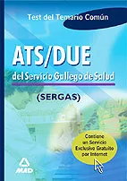 Portada del Libro Ats/Due Del Servicio Gallego De Salud: Test Temario Comun de Vv.Aa. - 9788466558358