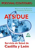 Portada del Libro Ats/Due Servicio De Salud De Castilla Y Leon. Simulacros De Exame N Y de Vv.Aa. - 9788466554312