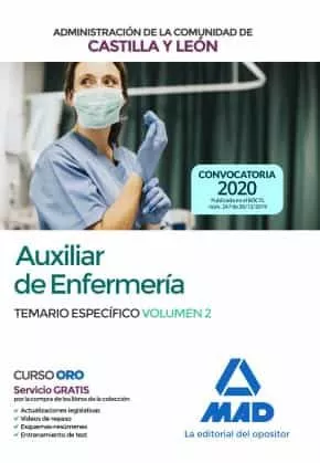 Portada del Libro Auxiliar De Enfermería De La Administración De La Comunidad De Castill de Vv.Aa. - 9788414234129