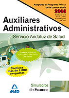 Portada del Libro Auxiliares Administrativos Del Servicio Andaluz De Salud. Sas. S Imul de Vv.Aa. - 9788466582759