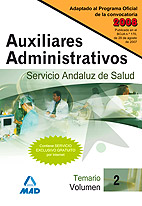 Portada del Libro Auxiliares Administrativos Del Servicio Andaluz De Salud. Sas. Te Mari de Vv.Aa. - 9788466580953