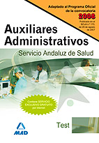 Portada del Libro Auxiliares Administrativos Del Servicio Andaluz De Salud. Sas. Te St de Vv.Aa. - 9788466580960