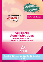 Portada del Libro Auxiliares Administrativos Del Servicio De Salud De Castilla-La M Anch de Vv.Aa. - 9788466582889