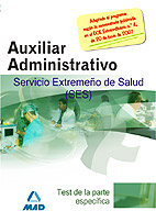 Portada del Libro Auxiliares Administrativos Del Servicio Extremeño De La Salud (Se S): de Vv.Aa. - 9788466577557