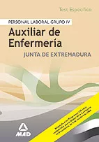 Portada del Libro Auxiliares De Enfermeria De La Comunidad De Extremadura. Test Esp Ecif de Vv.Aa. - 9788466565165