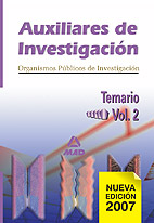 Portada del Libro Auxiliares De Investigacion De Los Organismos Publicos De Investi Gaci de Vv.Aa. - 9788466570497