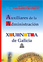 Portada del Libro Auxiliares De La Administracion De La Xunta De Galicia. Temario D E In de Vv.Aa. - 9788466580496