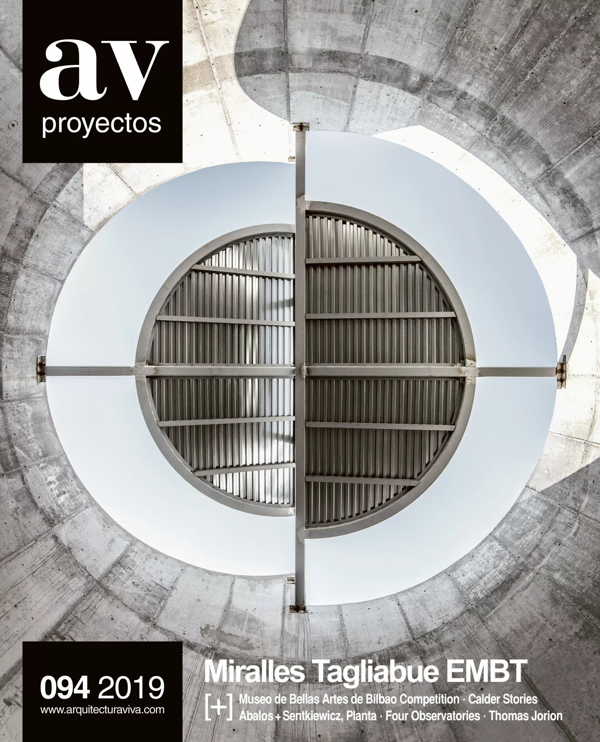 Portada del Libro Av Proyectos Nº 94: Miralles Tagliabue de Vv.Aa. - 2910022894830