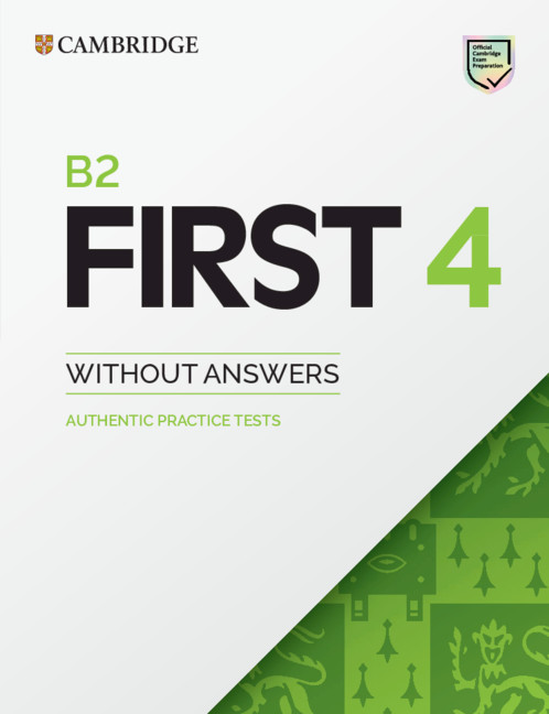 Portada del Libro B2 First 4 Student S Book Without Answers de Vv.Aa. - 9781108748100