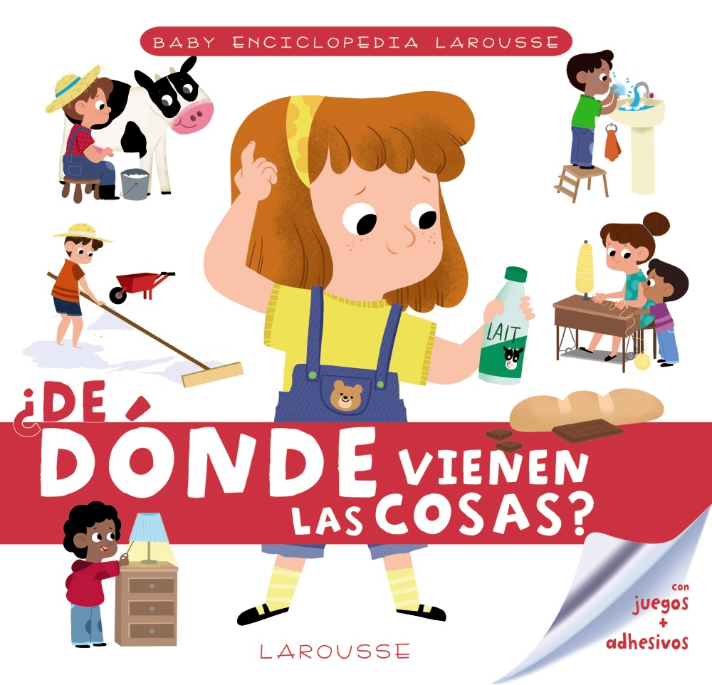 Portada del Libro Baby Enciclopedia: ¿De Donde Vienen Las Cosas? de Vv.Aa. - 9788417720773