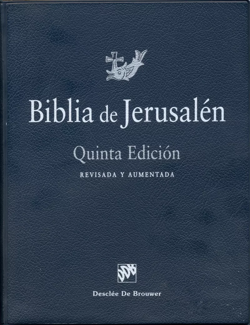 Portada del Libro Biblia De Jerusalen (5ª Ed:): Manual Modelo 0. Tapa Flexible Plas Tico de Vv.Aa. - 9788433030467