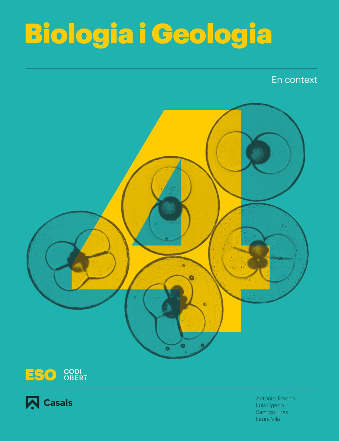 Portada del Libro Biologia I Geologia 4º Eso. Proyecto Código Abierto Cataluña/Baleares/ de Vv.Aa. - 9788421866221
