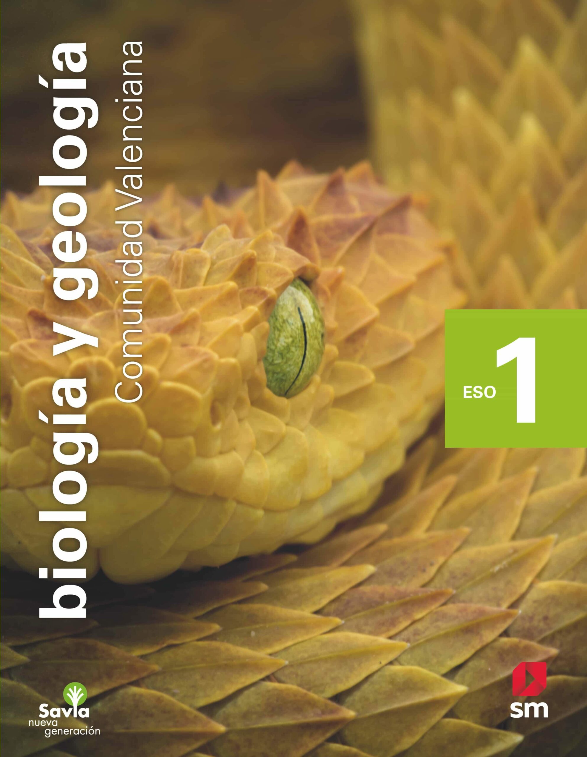 Portada del Libro Biologia Y Geologia 1º Eso Savia Nueva Generacion Ed 2020 (Comunidad V de Vv.Aa. - 9788491823254