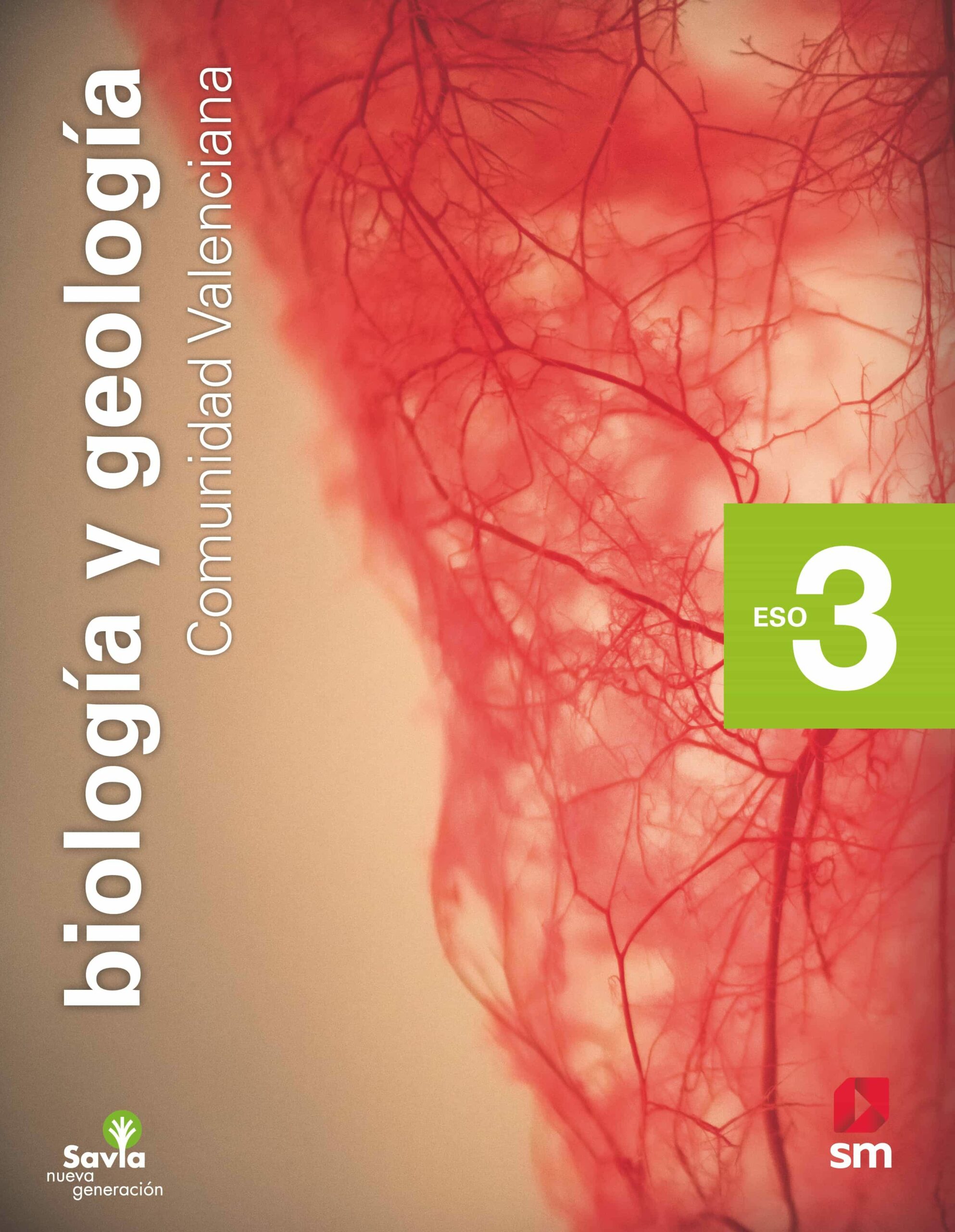 Portada del Libro Biología Y Geología 3º Eso Savia Nueva Generacion Ed 2020 (Comunidad V de Vv.Aa. - 9788491823421